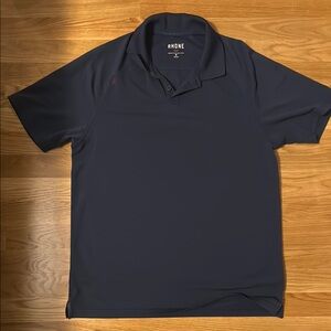 Rhône Men's Navy Blue Polo Shirt